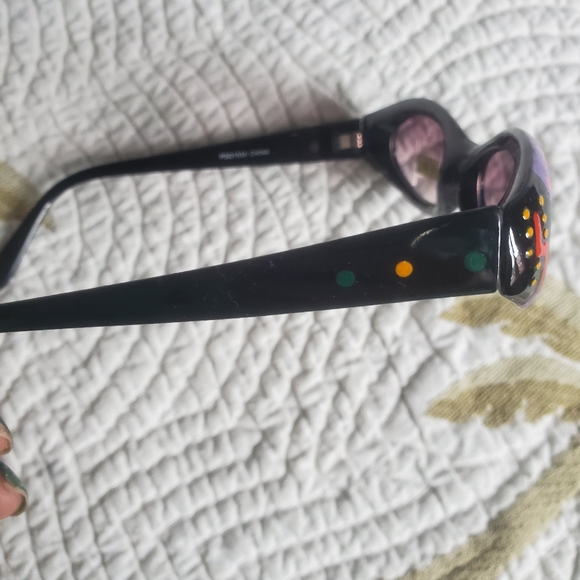 Hand painted sunglasses - Picture 4 of 6